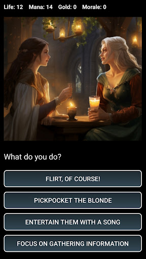 RPG Choices: Ring City Tales Screen 2