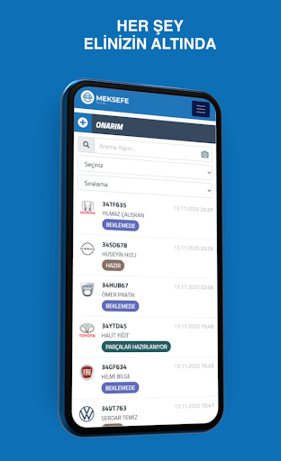 Android application Meksefe screenshort