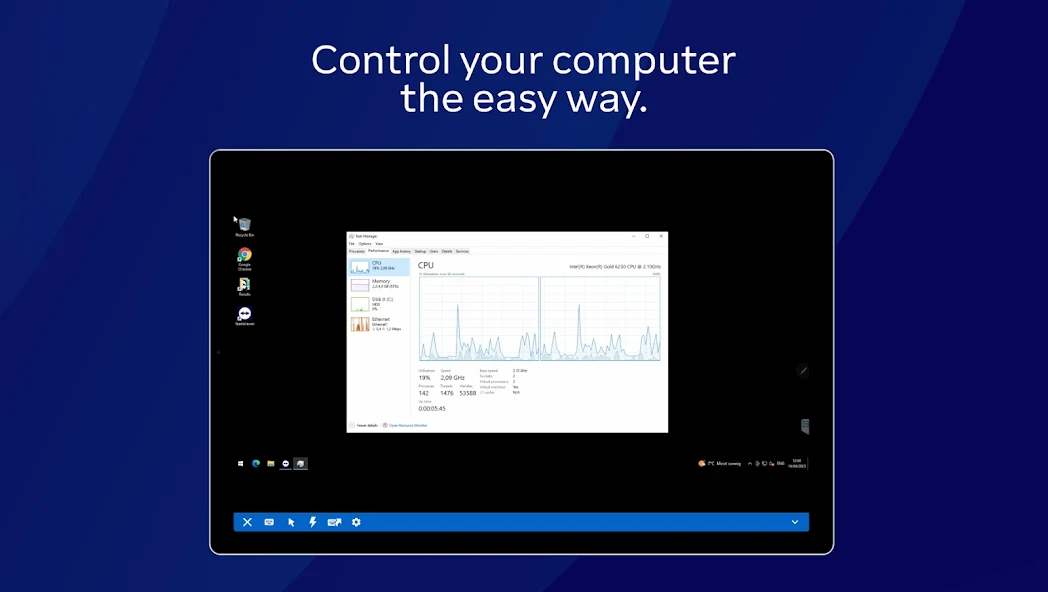 TeamViewer Remote Control Snaps 20