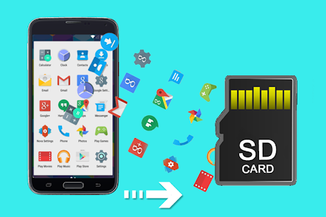 Phone to SD card Mover – App Mover For PC installation