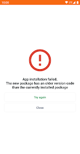 Unknown app Screenshot