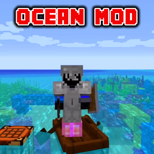 Ocean World Mod for mcpe logo