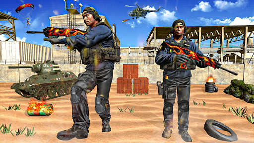 Android application Elite Commando shooting strike screenshort
