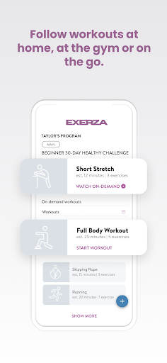 Exerza Screenshot 3 - AppWisp.com
