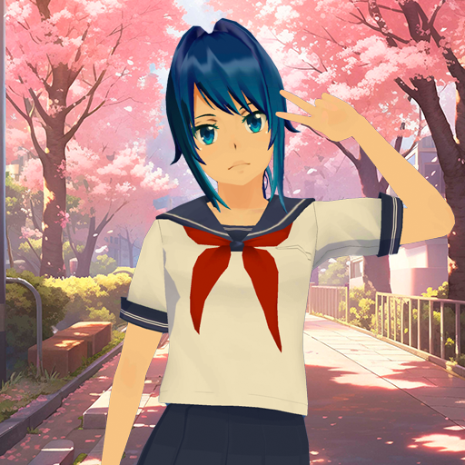 Fight Girls Anime High School logo