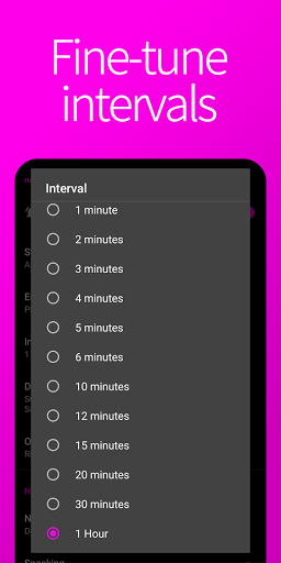 Speaking Clock: Hourly alarm Screen 3