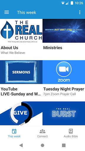 Android application The REAL Church 516 screenshort