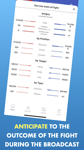 Stats Fight: MMA Picks & Score Screen 3