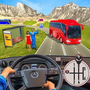 Offroad Bus Simulator Bus Game apkdebit screenshots 8