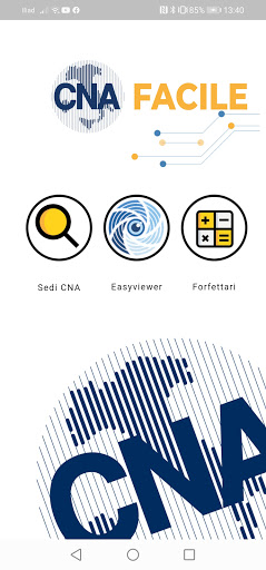 Android application CNA Facile screenshort