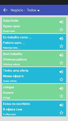 Livro de frases Bulgaro Pro