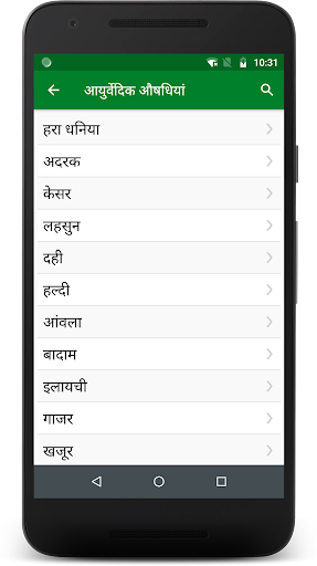 Ayurveda Screen 3