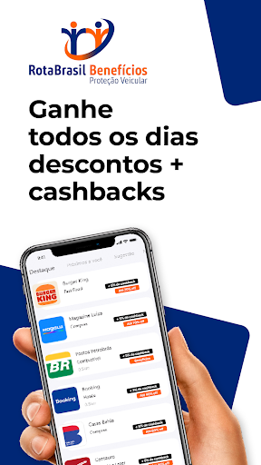 Android application Rota Brasil Benefícios screenshort