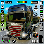 Cover Image of Download Euro Transporter Truck Games  APK