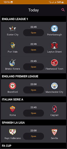 Android application Football Betting Tips screenshort