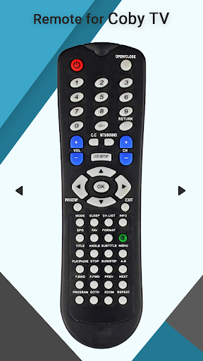 Android application Remote for Coby TV screenshort
