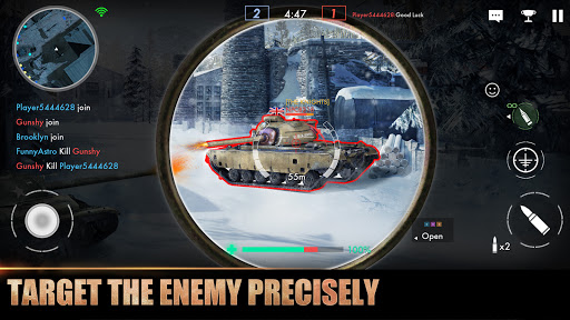 Tank Warfare: PvP Blitz Game apktram screenshots 4