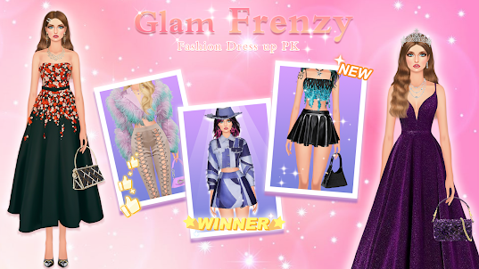 Glam Frenzy: anzieh spiele