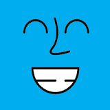 Cartoon Blue Theme icon