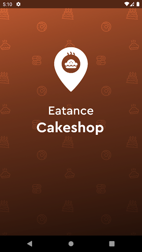 Android application Eatance Cakeshop screenshort