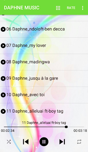 DAPHNE CHANSONS sans internet Screen 3