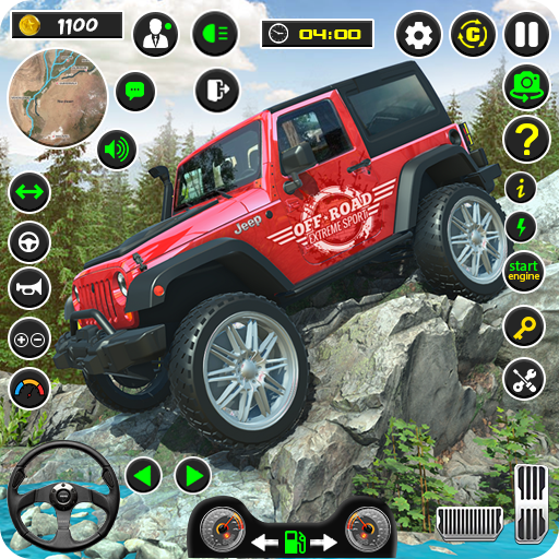 Offroad Jeep 4x4 Jeep Game logo