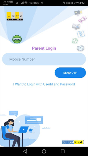 Android application neo Slate High School screenshort