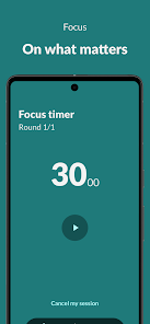 Captura de Pantalla 2 Concentration - Pomodoro timer android