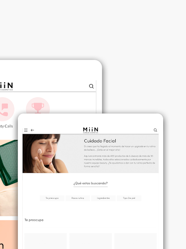 MiiN Cosmetics Screenshot