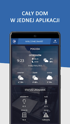 Android application Malcome Smart screenshort
