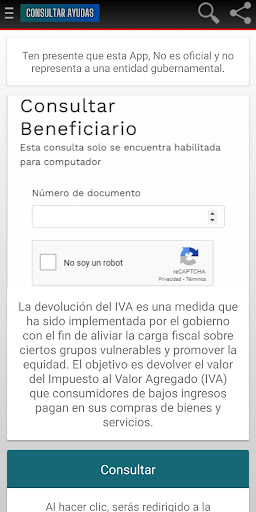 Subsidios del Gobierno - Info