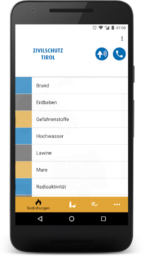 Zivilschutz Land Tirol Screen 2