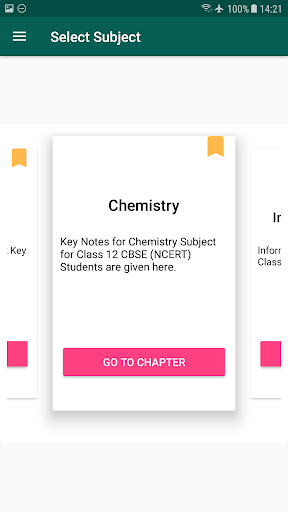 Android application 12th Class PCM Notes OffLine screenshort