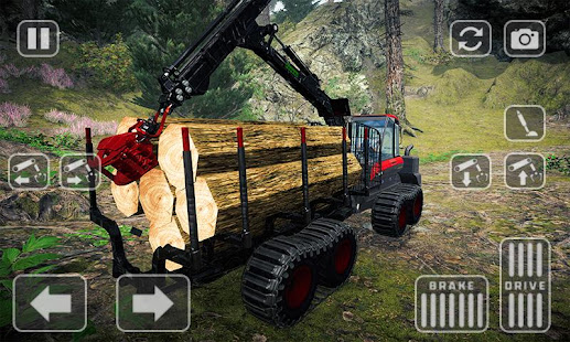 Lumberjack Simulator Truck Sim 1.0.7 APK screenshots 5