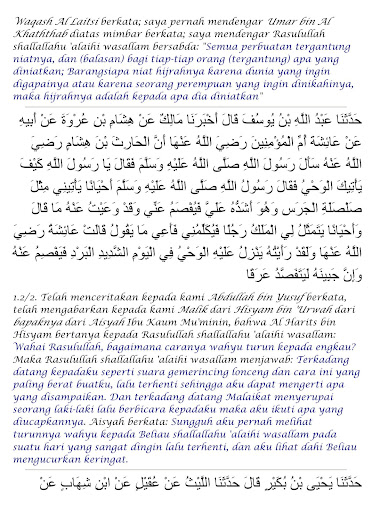 Terjemah Hadist Shohih Bukhori Screen 3