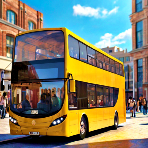 Coach Buses Game - 3D Sim logo