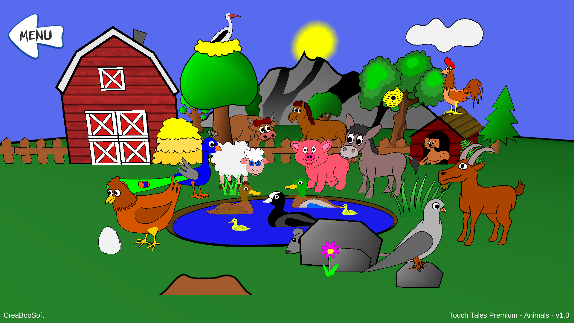 Android application Animals for toddlers - Premium screenshort