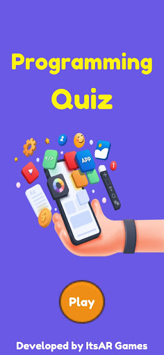 Android application Programming Quiz screenshort