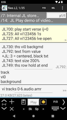 JL JsonLive Screen 2