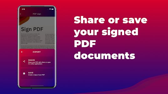 PDF Signer: Assinar documentos