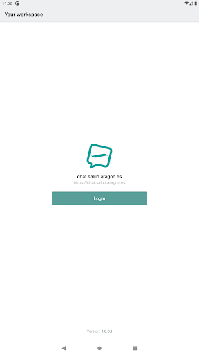 Chat Salud-Aragon Screenshot