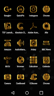Raid Gold Naked Icon Pack Schermata