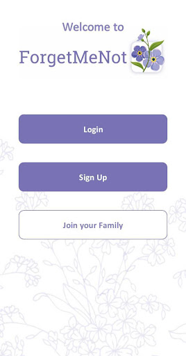 Android application ForgetMeNot screenshort