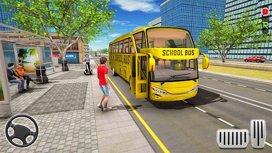 School Bus Parking: 3d Game Unknown