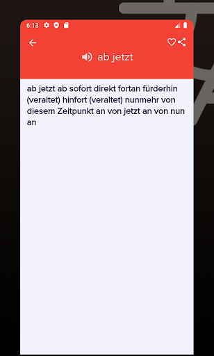 Deutsche Wörterbuch Screen 3