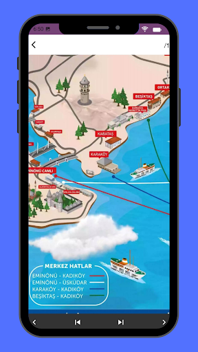 Android application Metro Istanbul Map 2024 screenshort