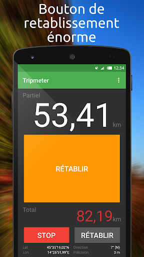 Aperçu de l'application