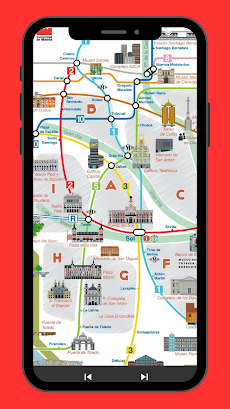 Madrid Metro Map 2023のおすすめ画像1