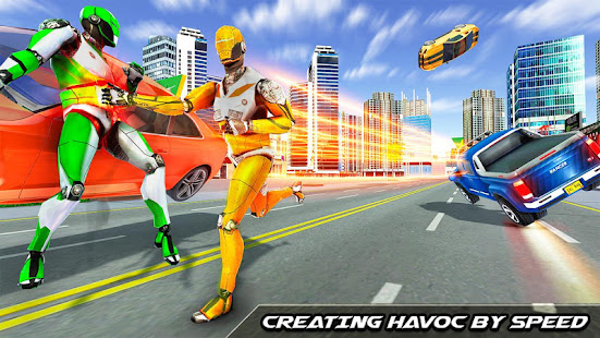 Speed Robot Game 2021u2013 Miami Crime City Battle 3.2 Screenshots 2