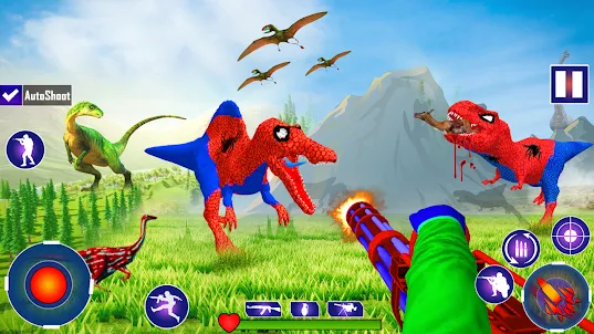 Spider Dinosaur Hunting Game